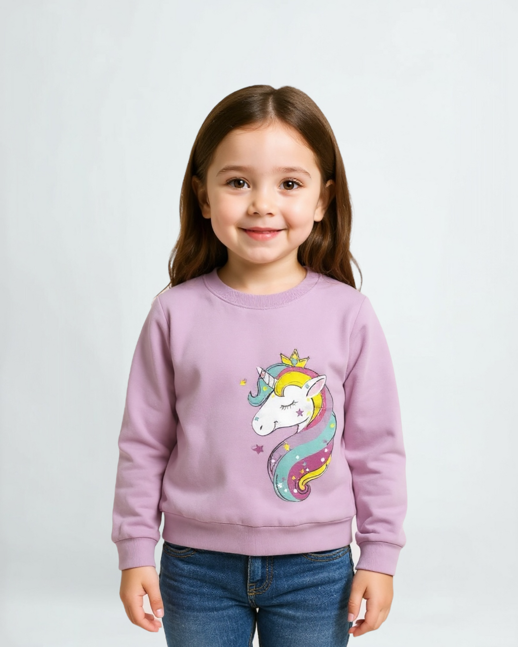 Rainbow summer cotton sweetshirt