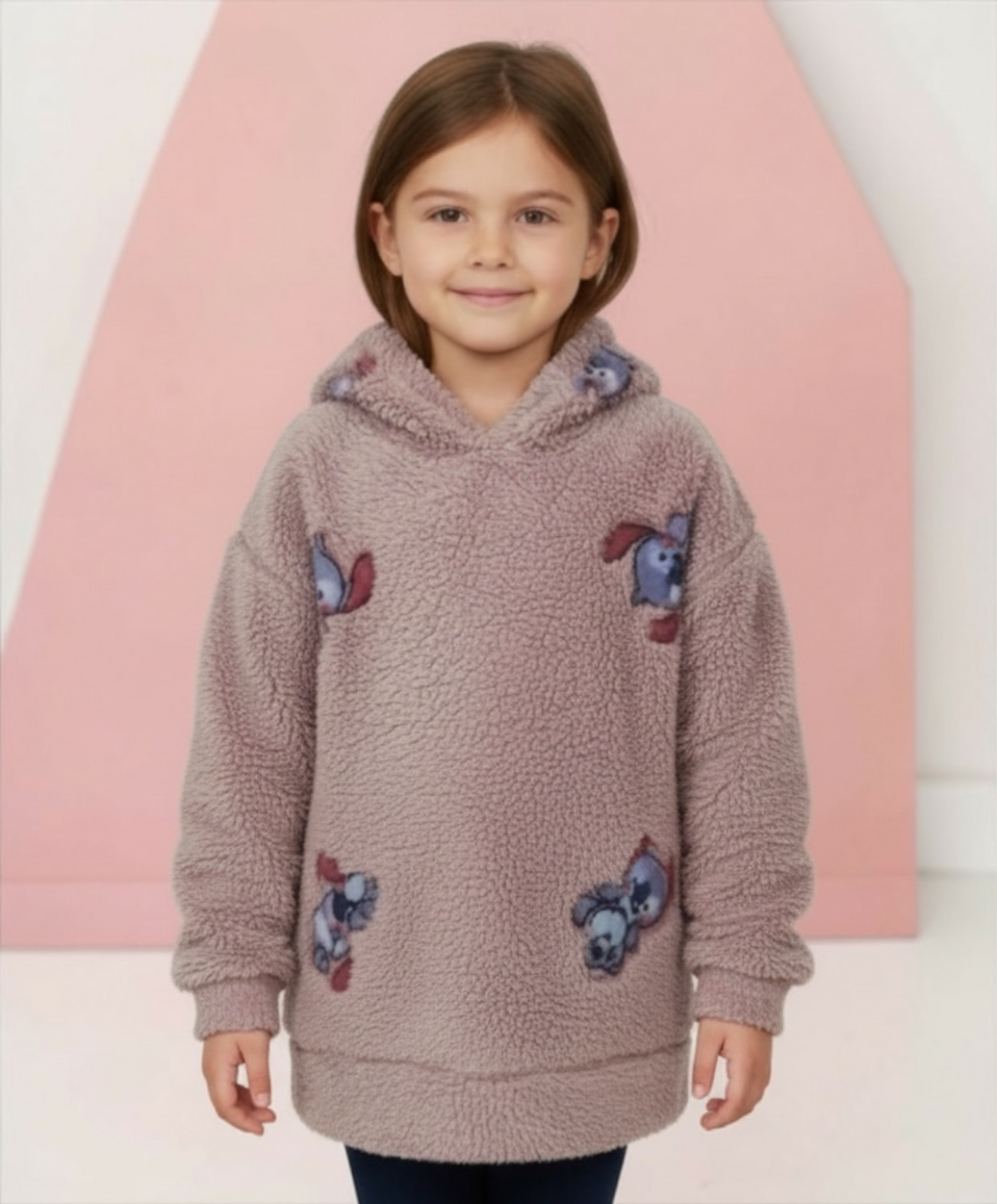 Outlet Fur Stitch Dress