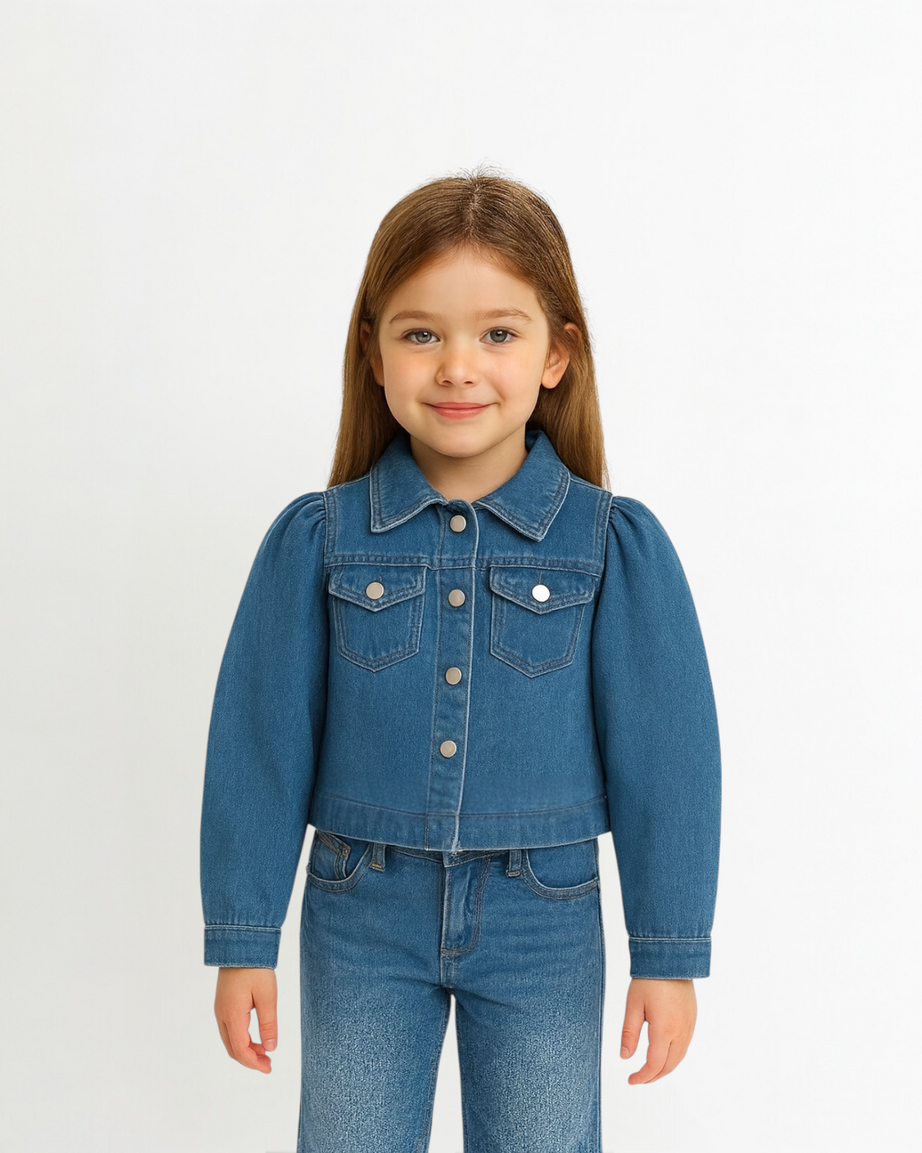 Bumbed jeans jacket