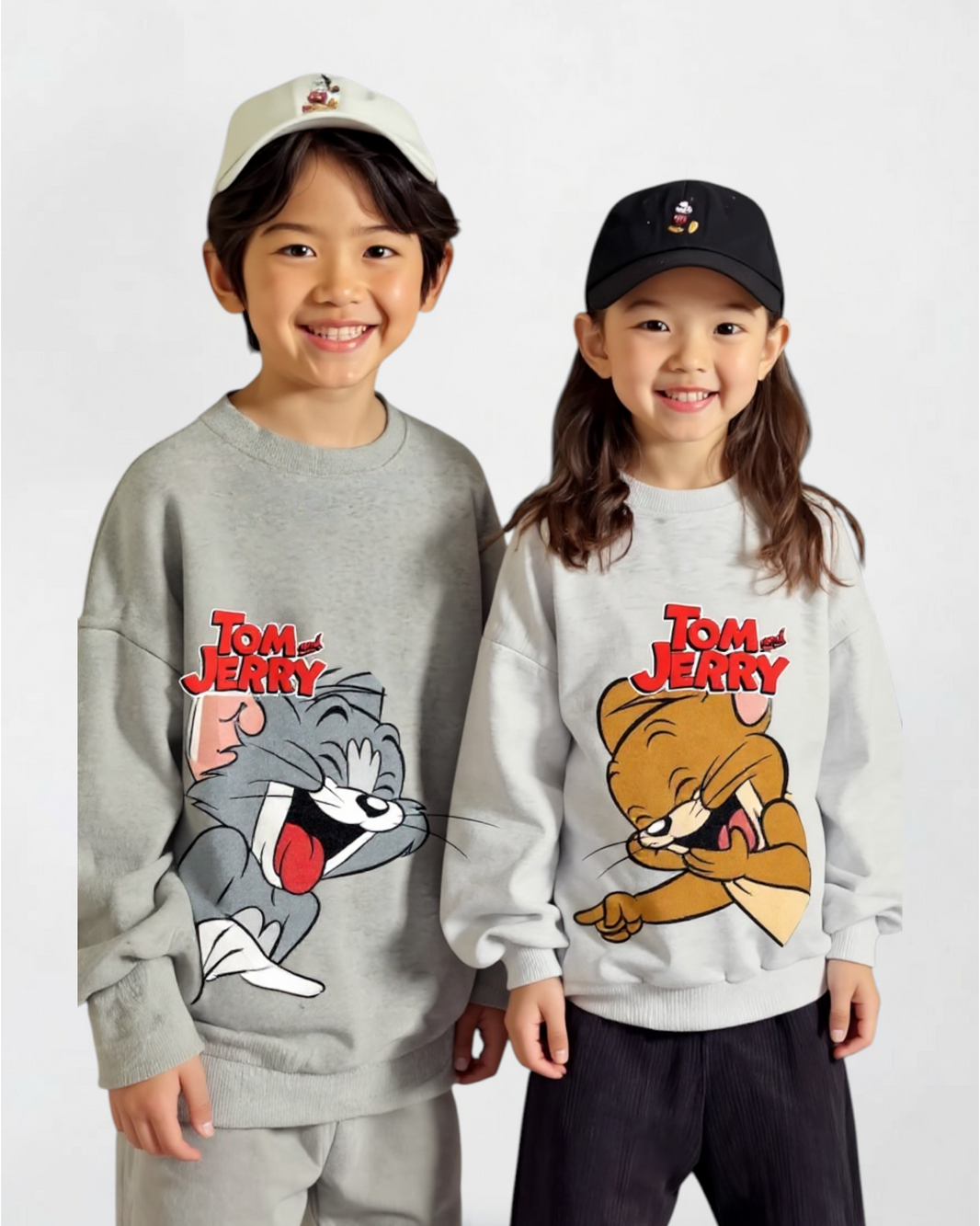 Mickey & minne melton sweetshirt (Delivery of this product after (1-11-2025)