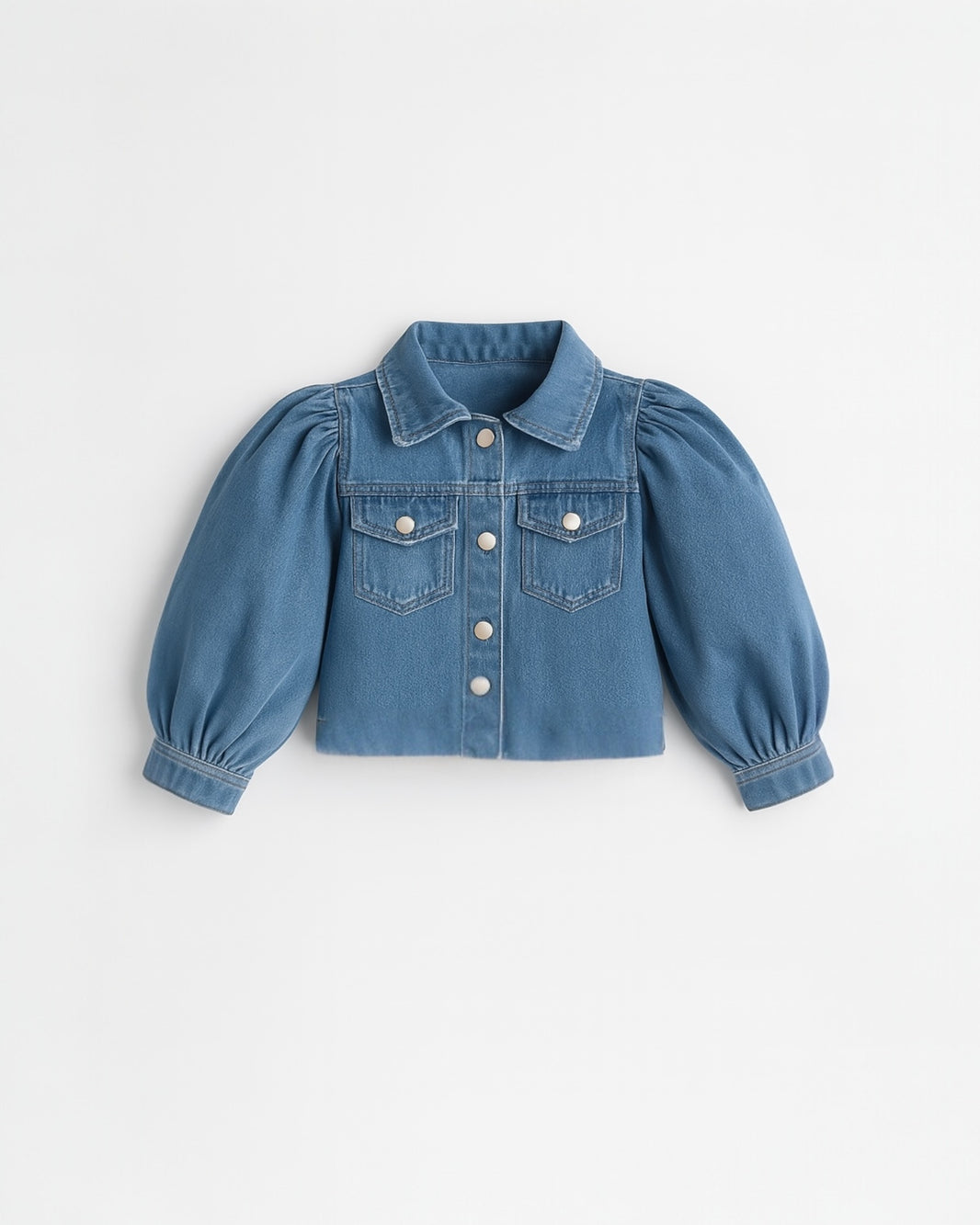 Bumbed jeans jacket