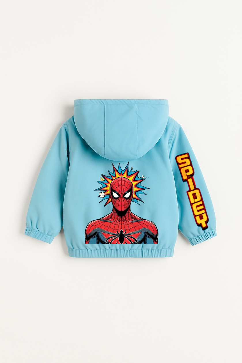 Spiderman waterproof jacket (fully padded fur) (Delivery of this product after (5-11-2025)