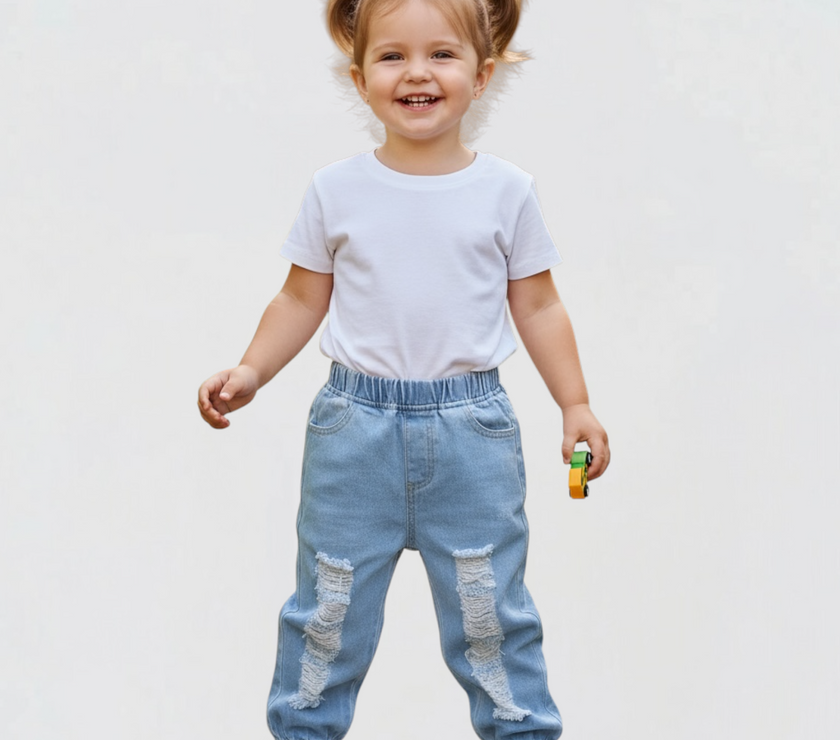 Cutting jeans pants
