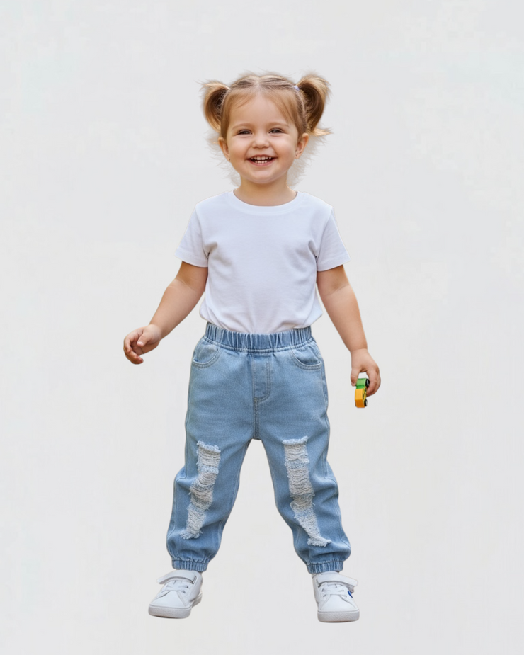 Cutting jeans pants