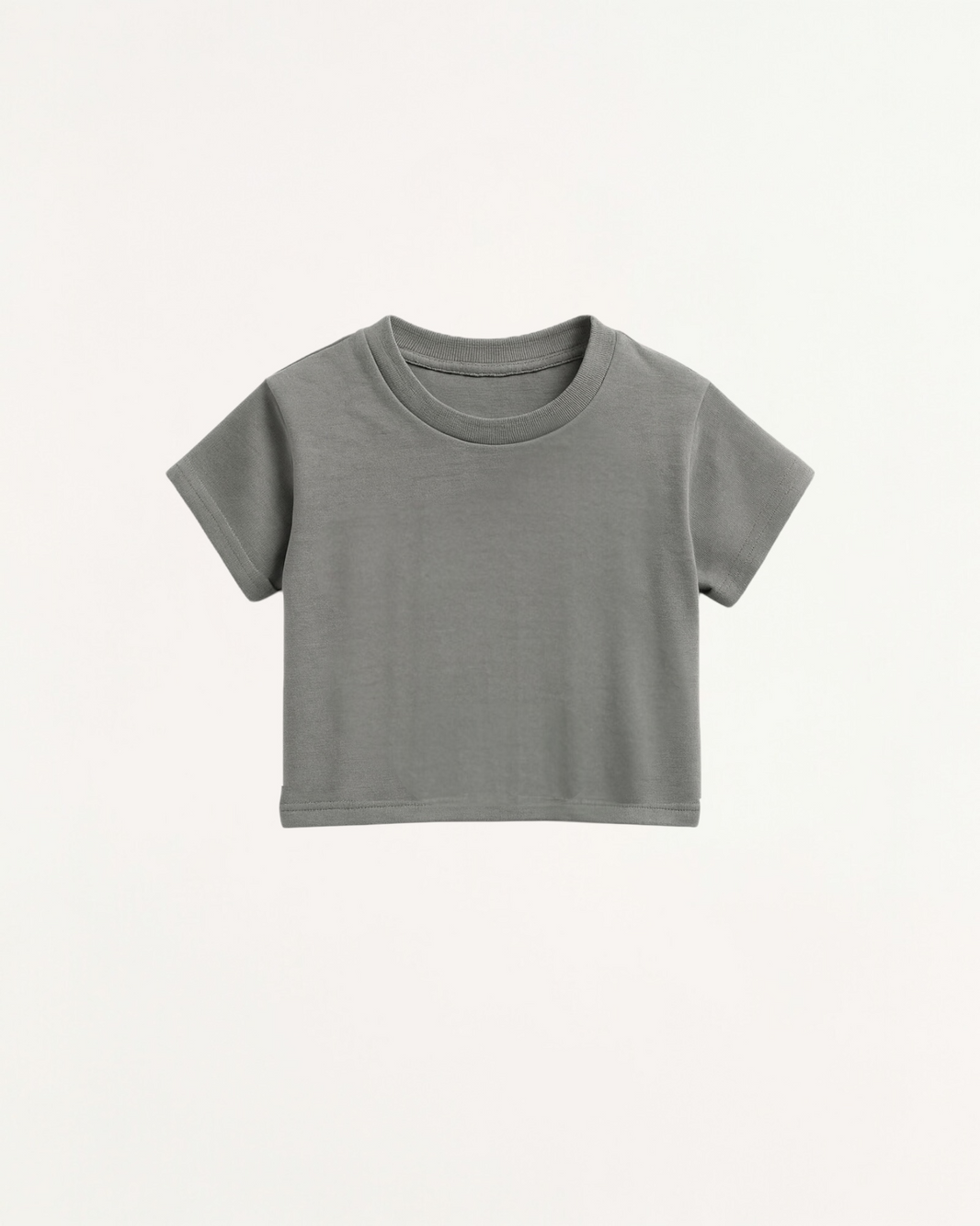 Gray duck t Top