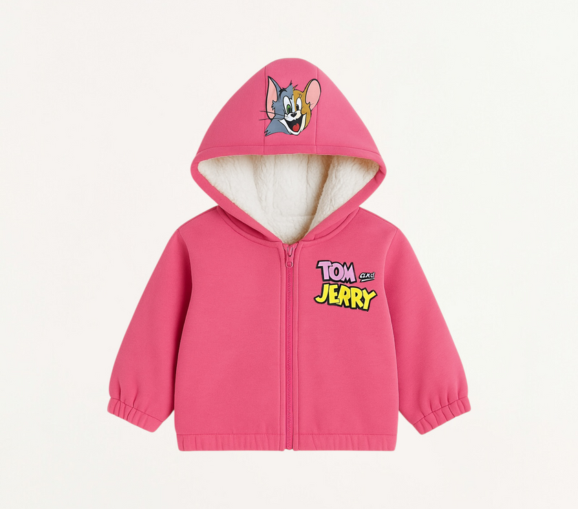 Tom&jerry cotton jacket (fully lined fur) (Delivery of this product after (20-11-2025)