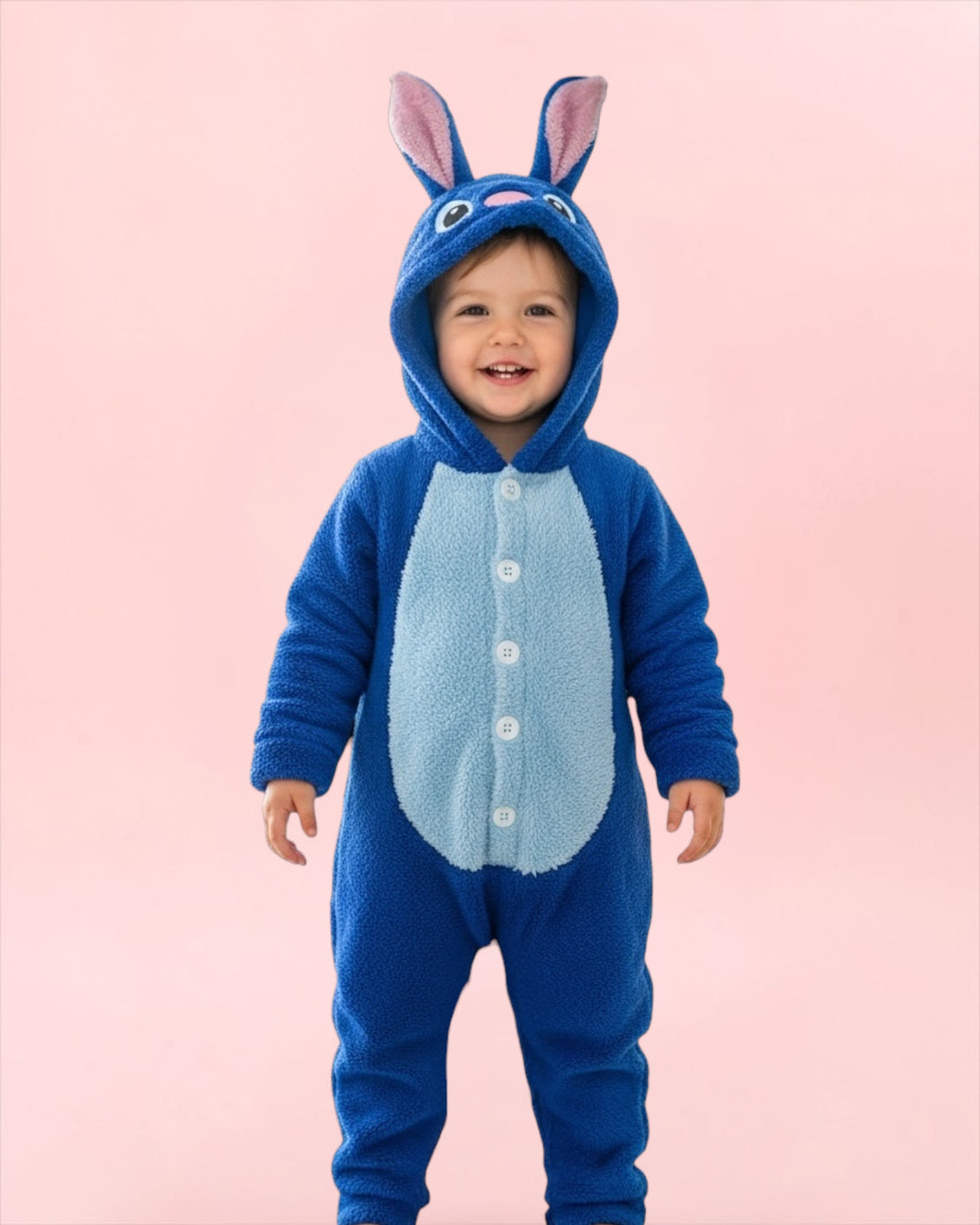 Outlet Fur stitch jumpsuit