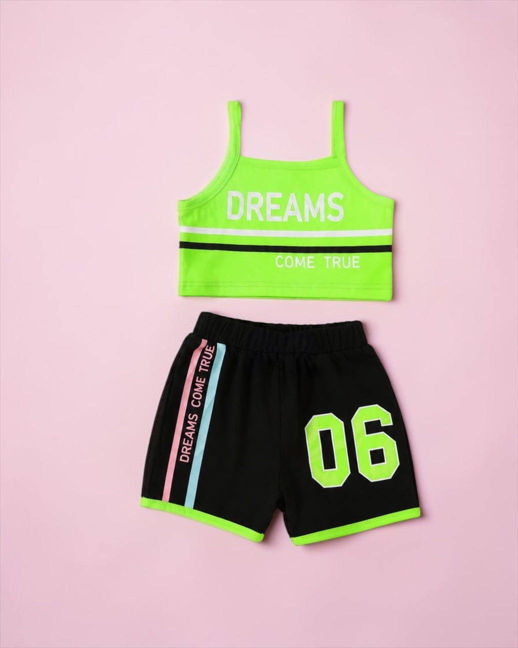 Lightgreen Cotton Set 2p