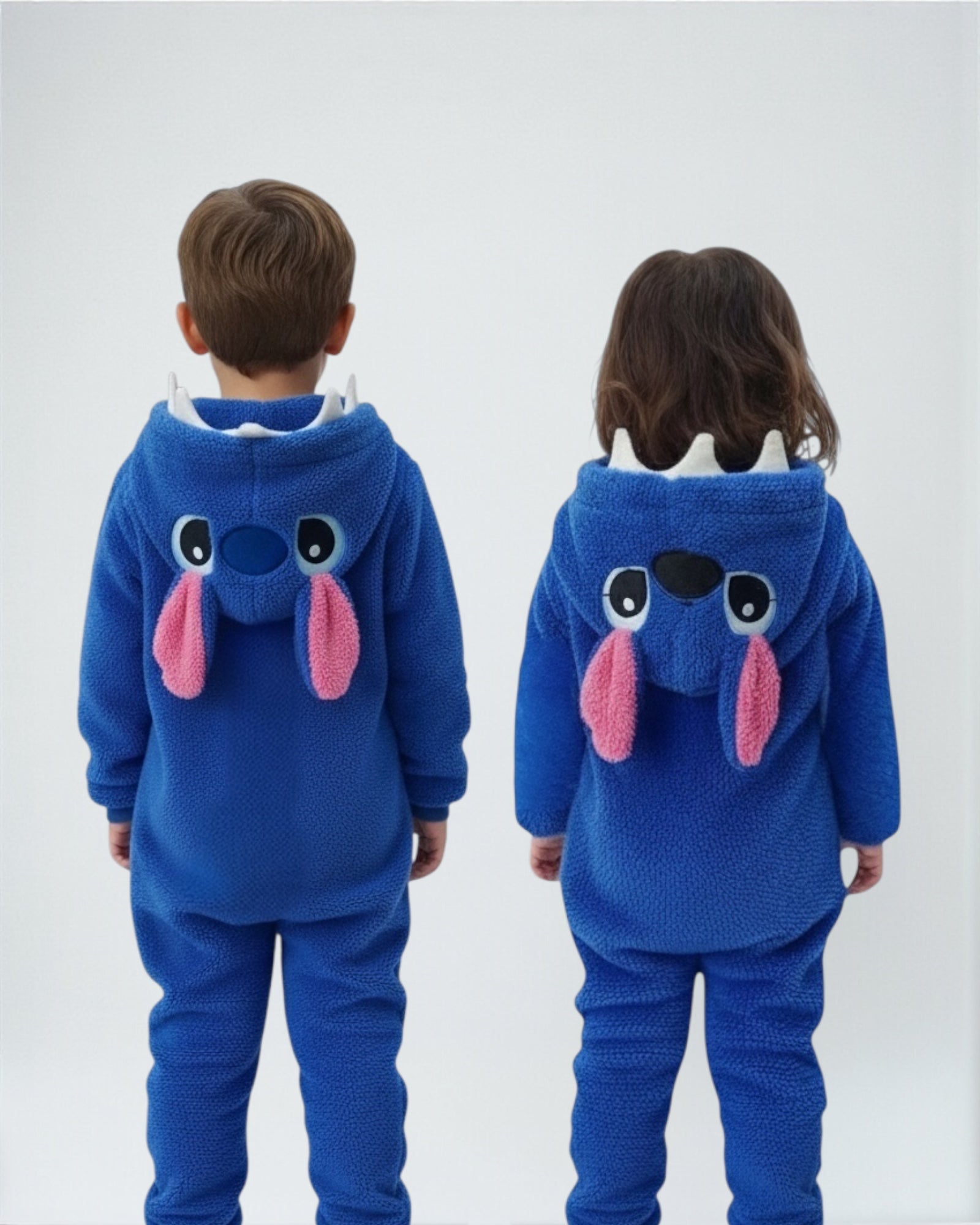 Stitch fur jumpsuit