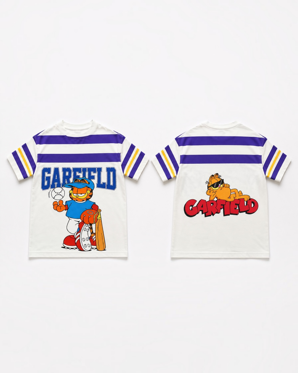 Outlet Garfield Cotton T- Shirt (ديفو عشوائى)