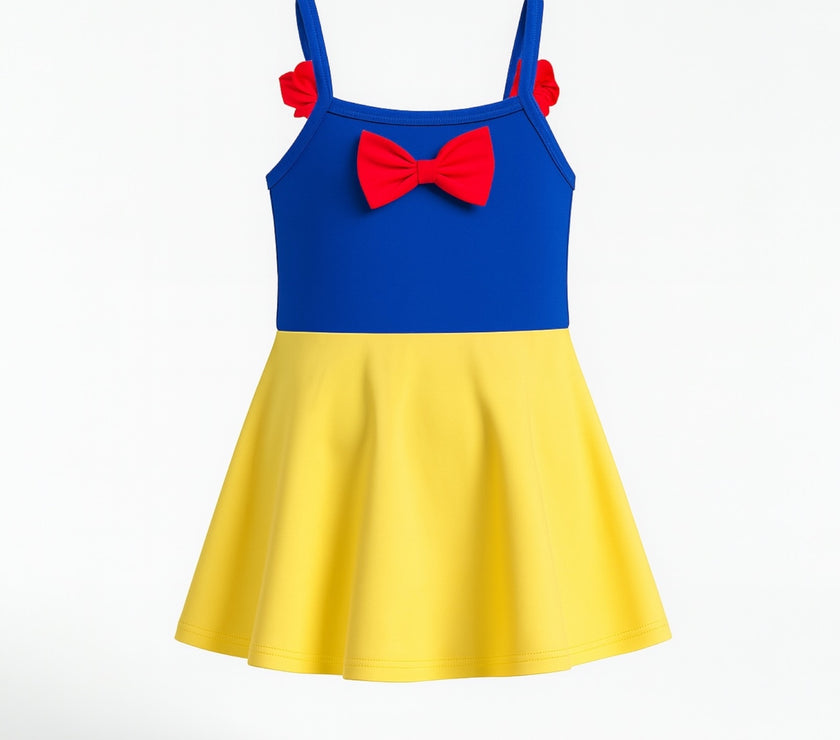 Snow white swimsuit