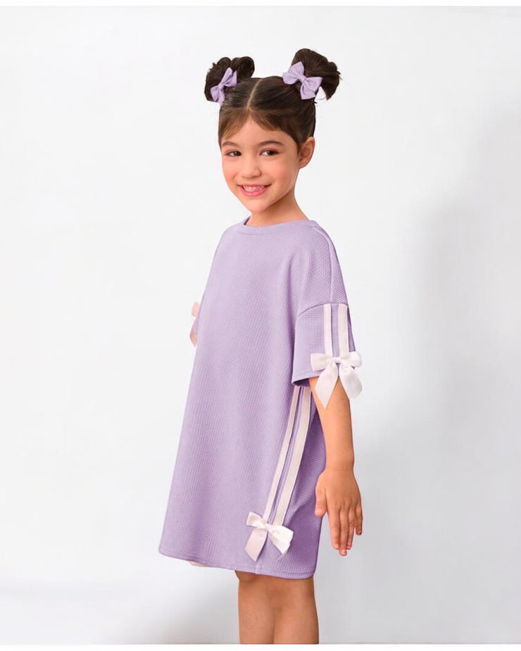 Purple cotton dress  تسليم هذا المنتج يوم 20-5-2025