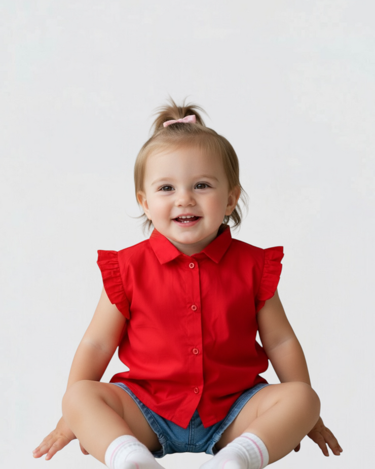Red cotton chimz