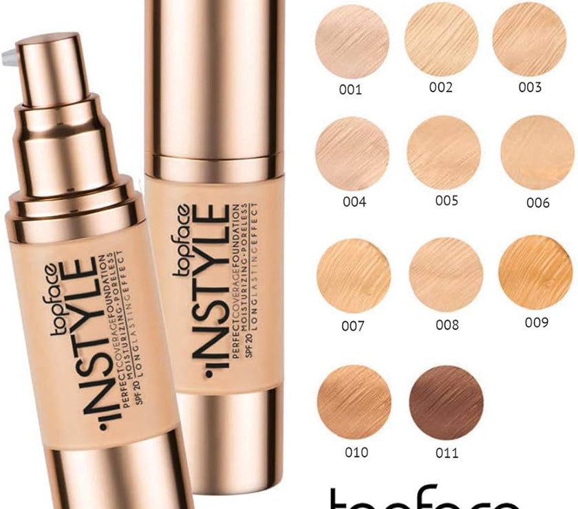 Topface Instyle Perfect Covarage Foundation