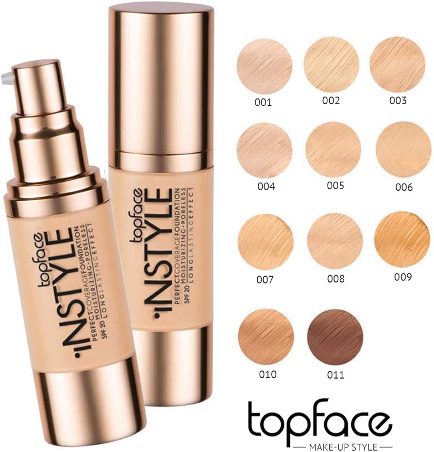 Topface Instyle Perfect Covarage Foundation