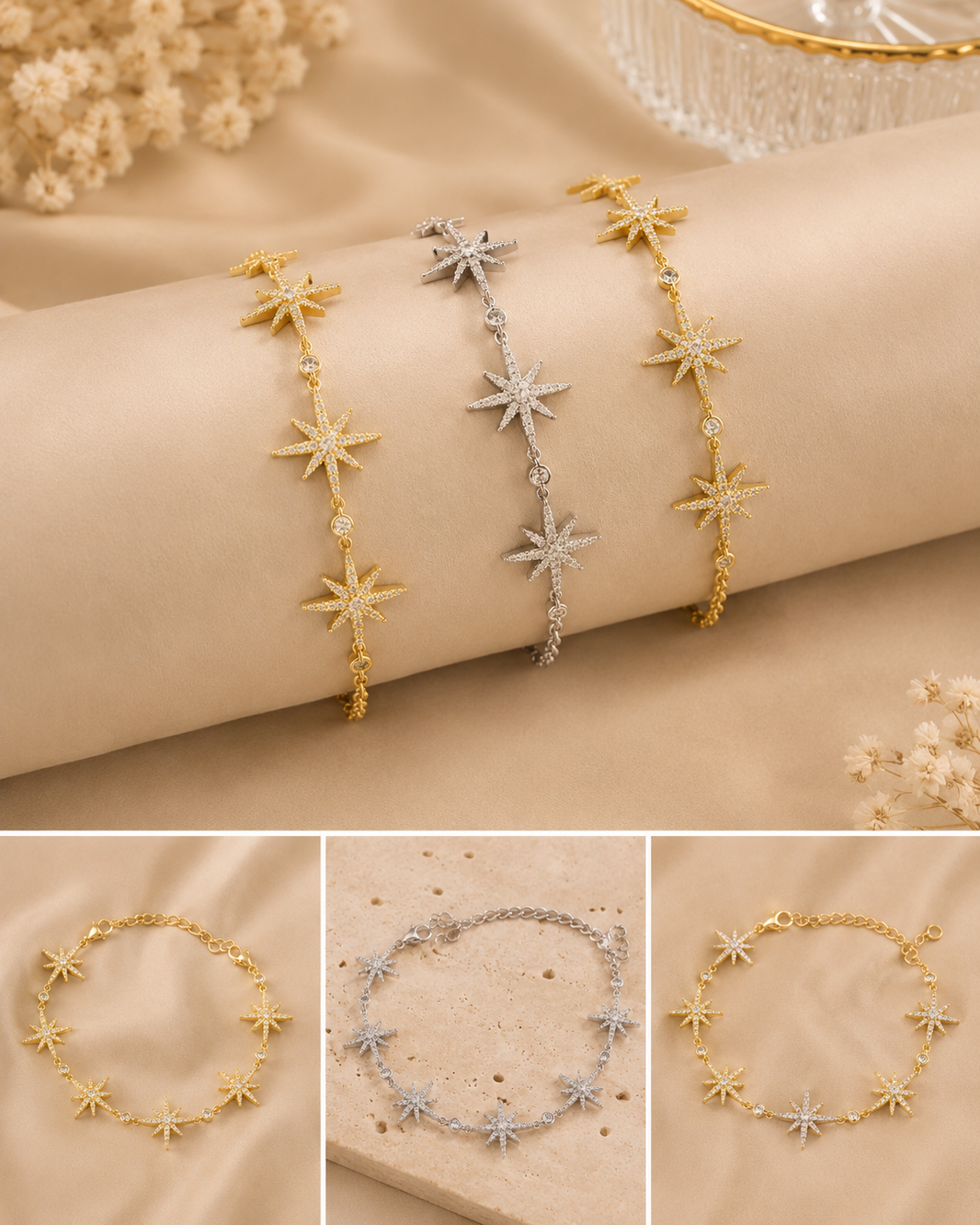 Celestial Starburst Bracelet