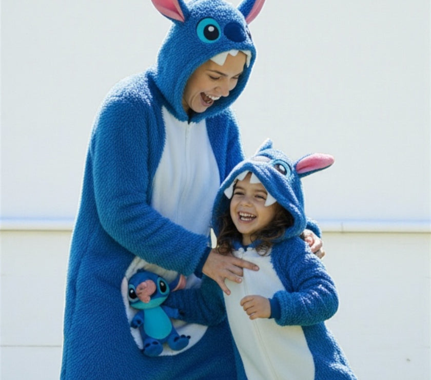 Stitch fur Mamy & child jumpsuit delivery on 10-1-2026