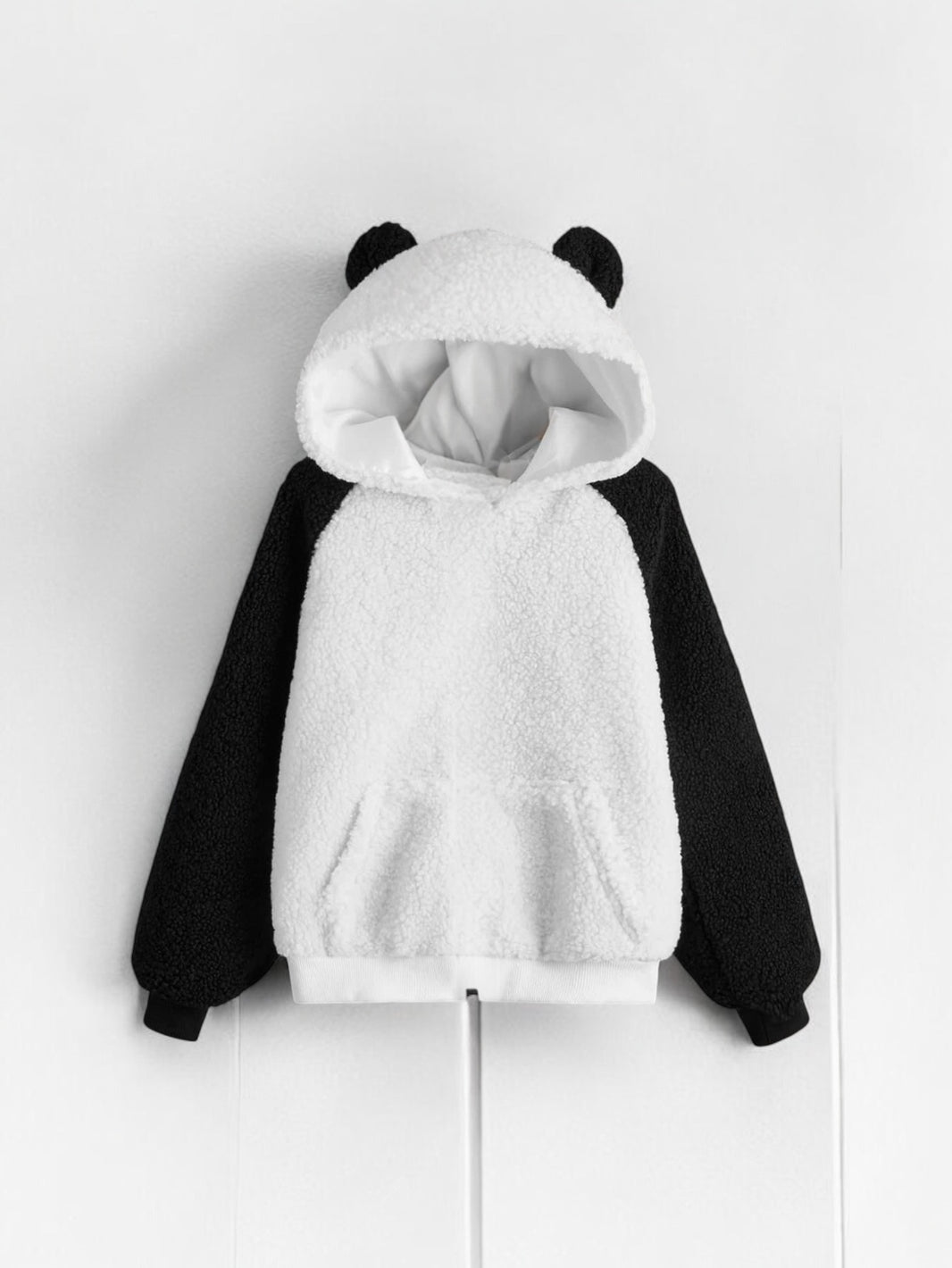 Panda Fur Hoodie