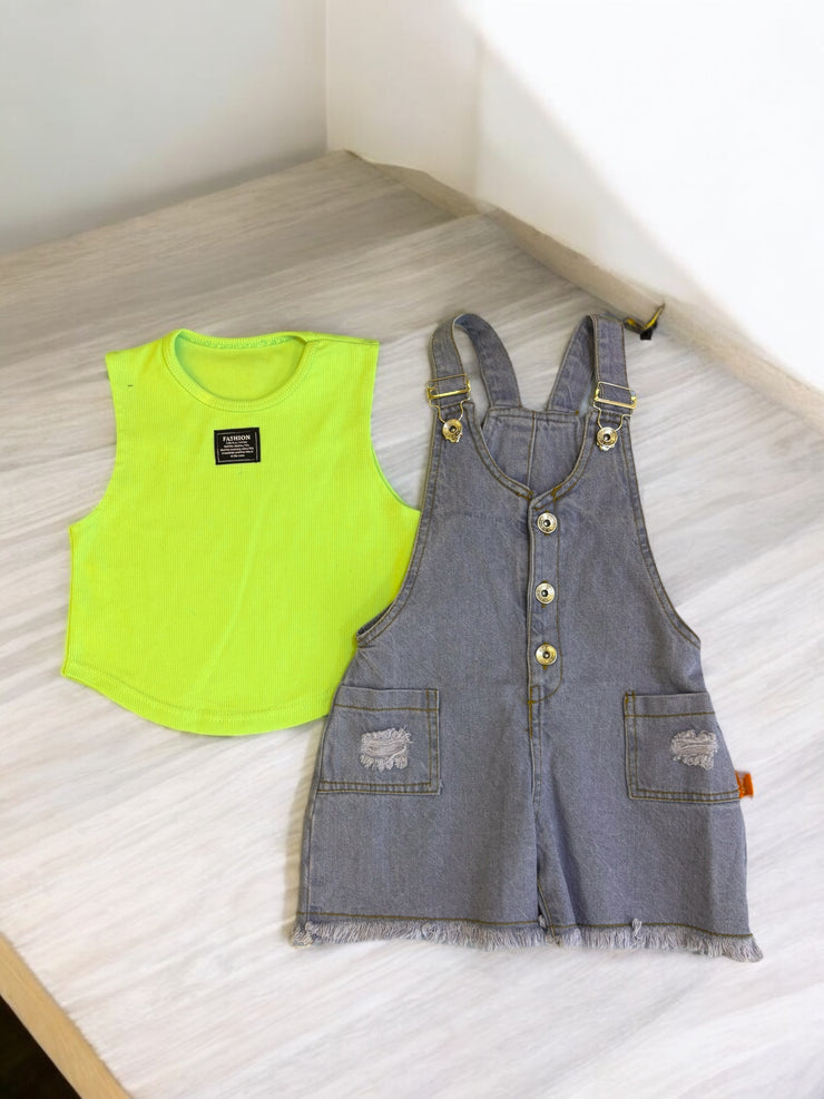 Casual Jumbsuit & Fsfor Top