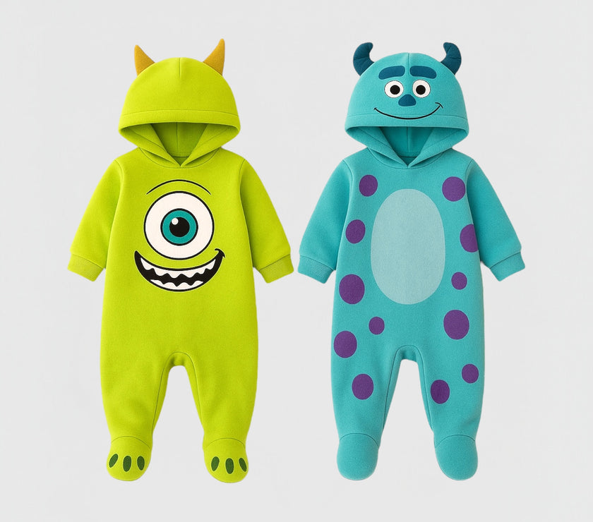 Newborn Melton monsters jumpsuit تسليم هذا المنتج بعد( 15-10-2025)