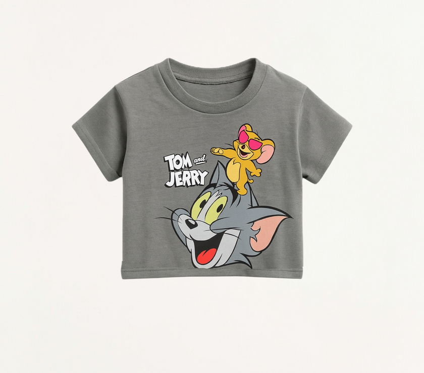 Gray tom & jerry Top