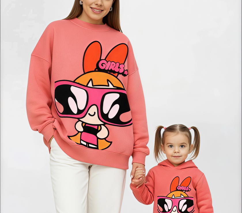 Over size Mamy & child melton big glass sweetshirt delivery of this product on 20-11-2025