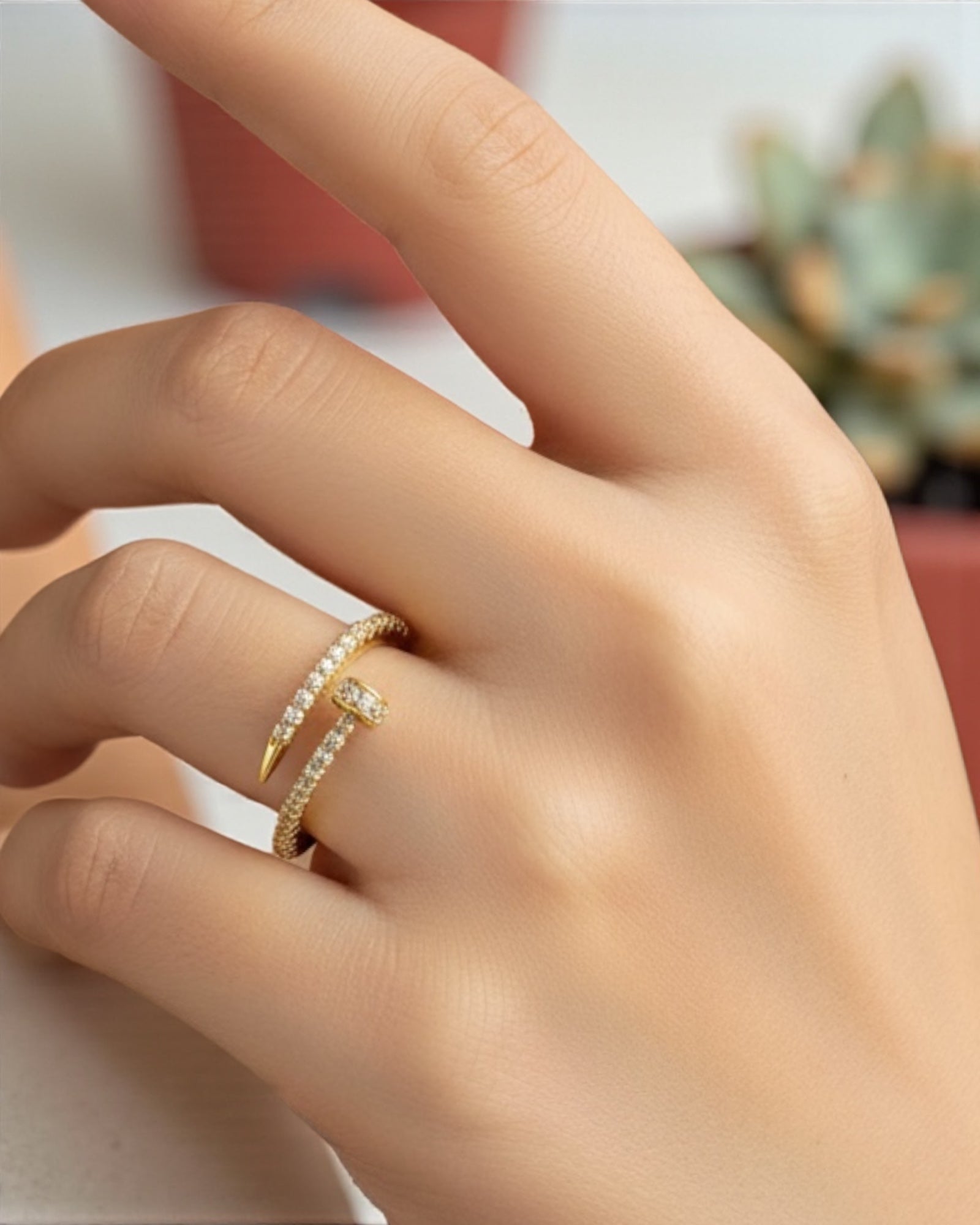 Nail Ring Stainlesssteel