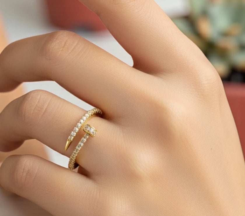 Nail Ring Stainlesssteel