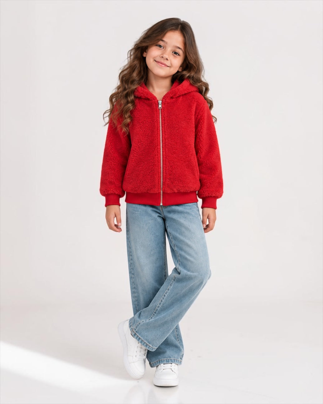 Fur Red Hoodie