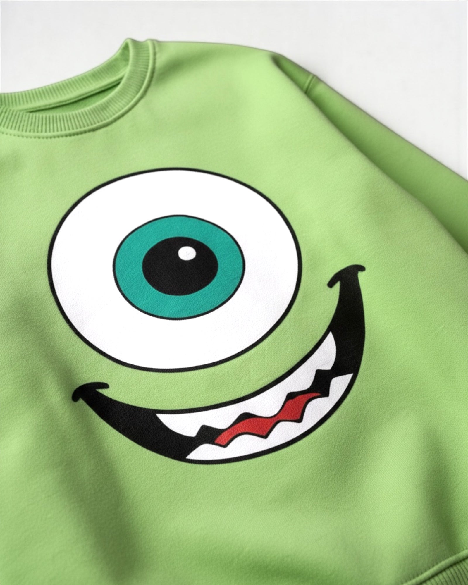 Mared light green melton sweetshirt