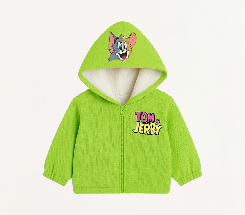 Tom&jerry cotton jacket (fully lined fur) (Delivery of this product after (20-11-2025)
