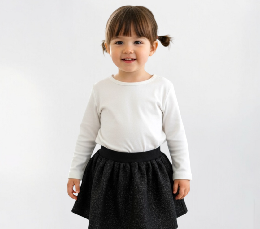 Black skirt
