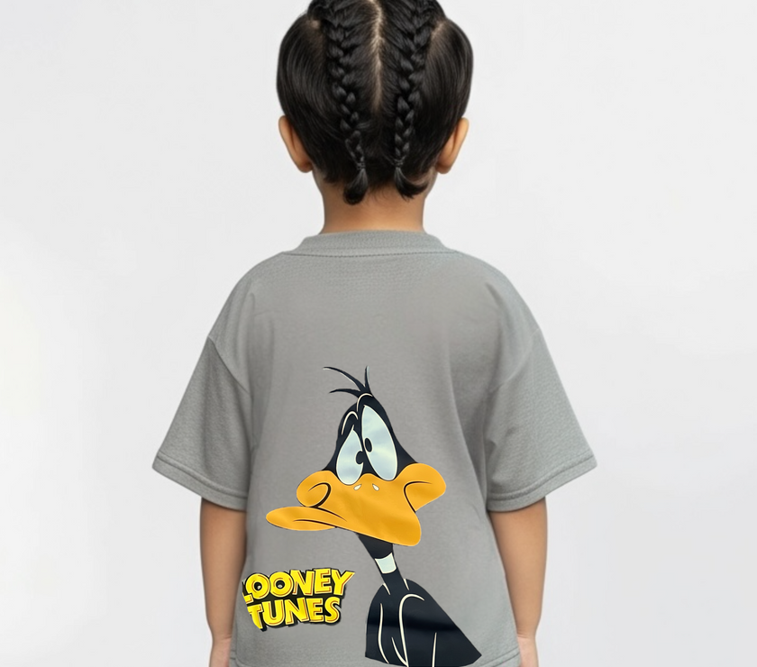 Gray duck t Top