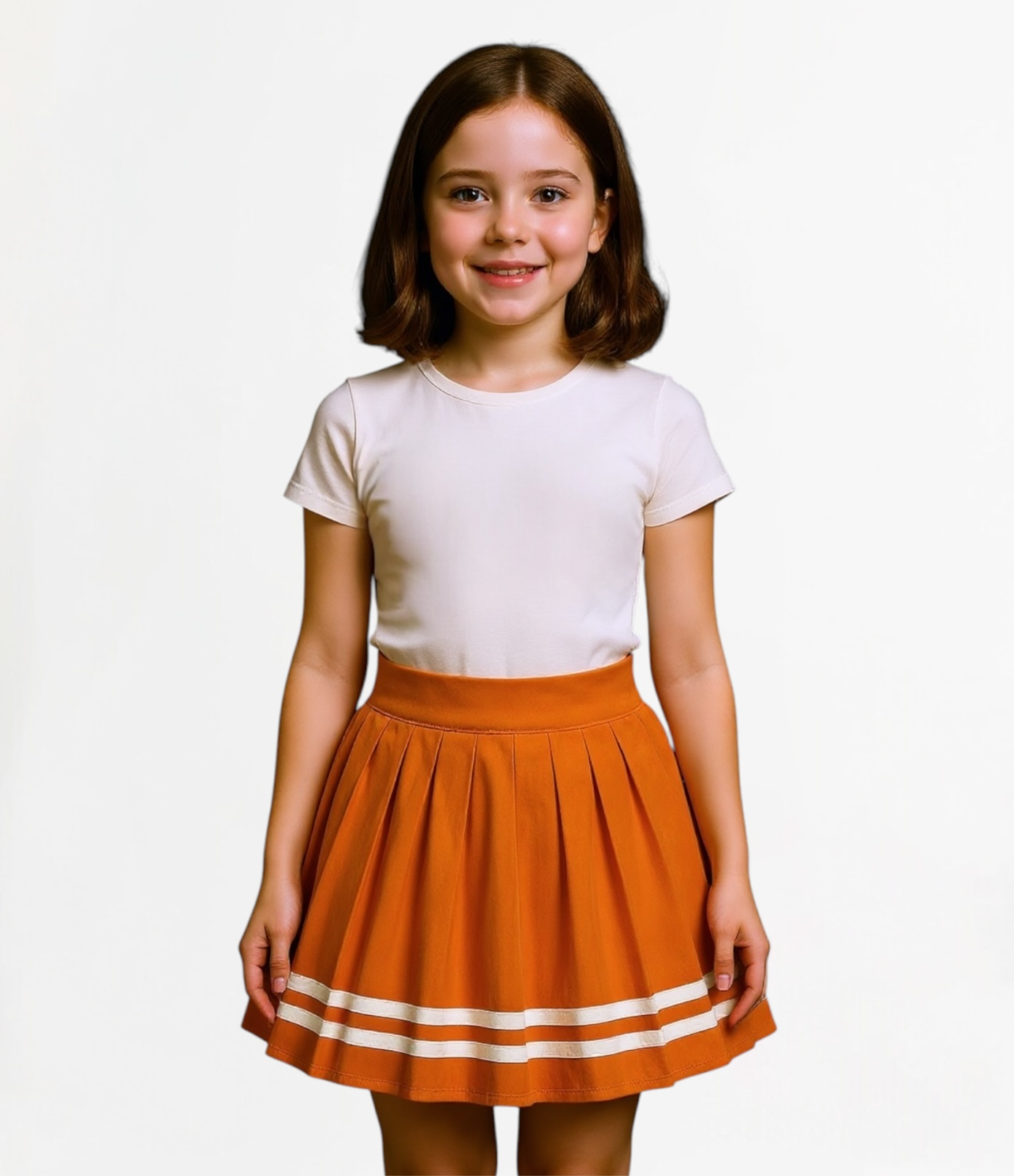 Linens Jabrdin Skirt orange