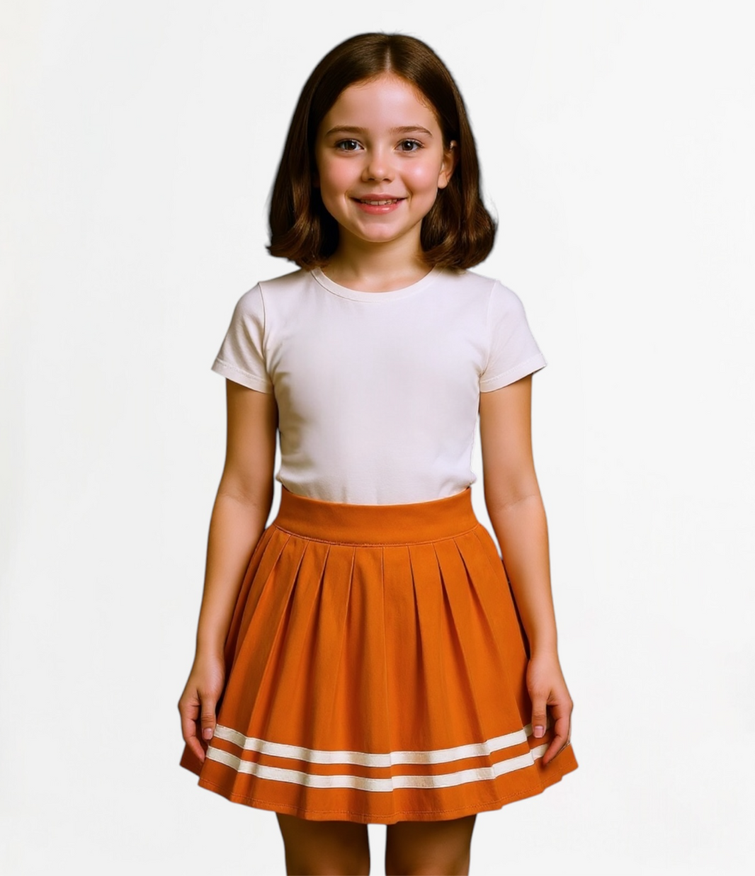 Linens Jabrdin Skirt orange