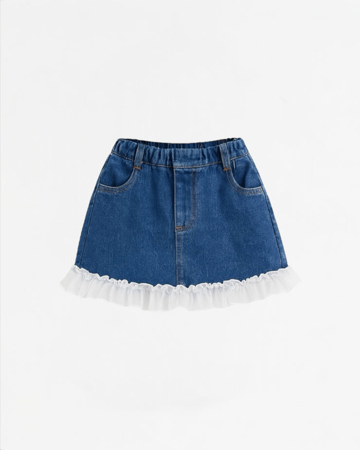 Cornrsh jeans skirt تلبيس صغير يرجى اختيار مقاس اكبر درجة