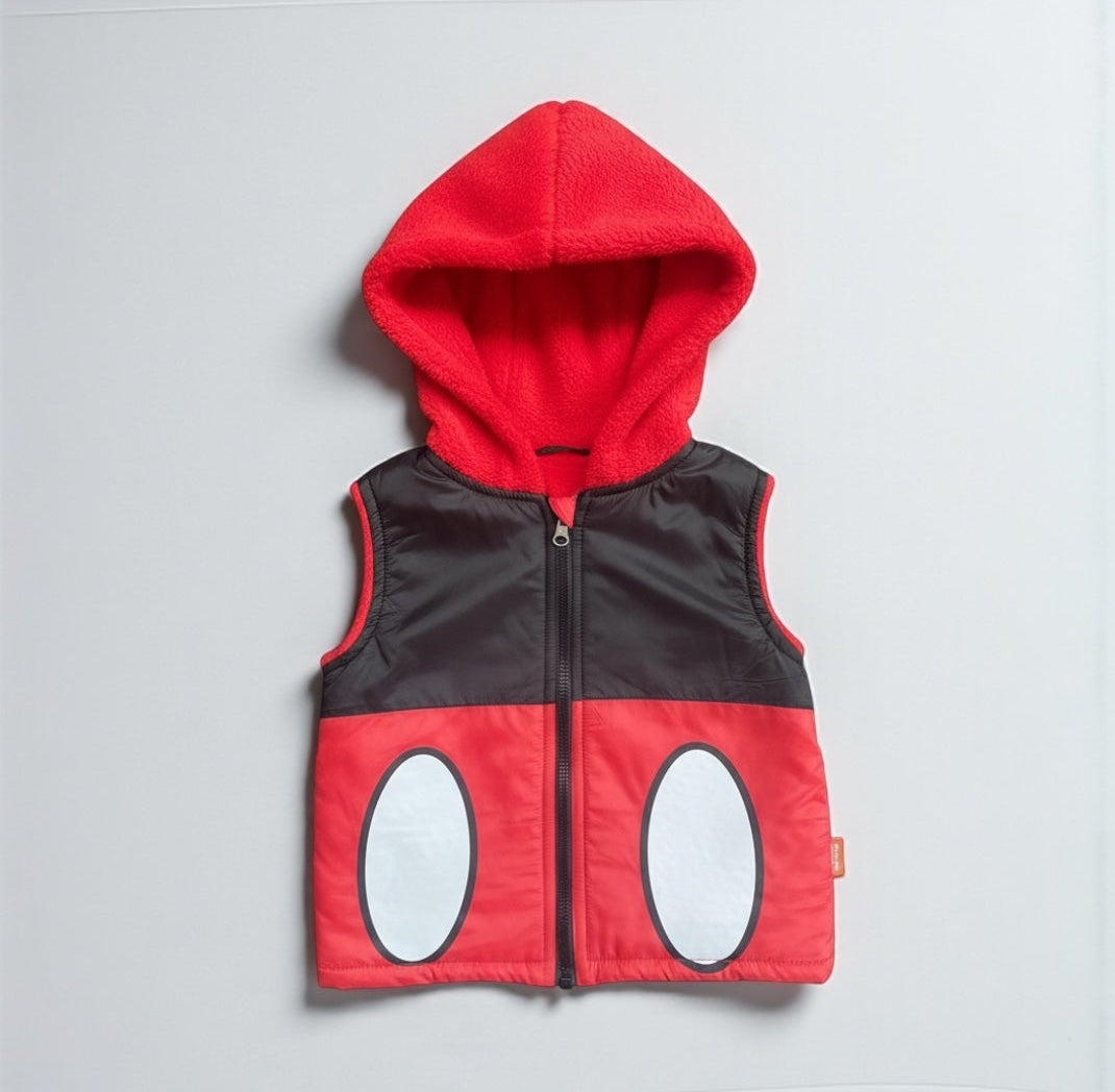 سترة ميكي وقميص قطني