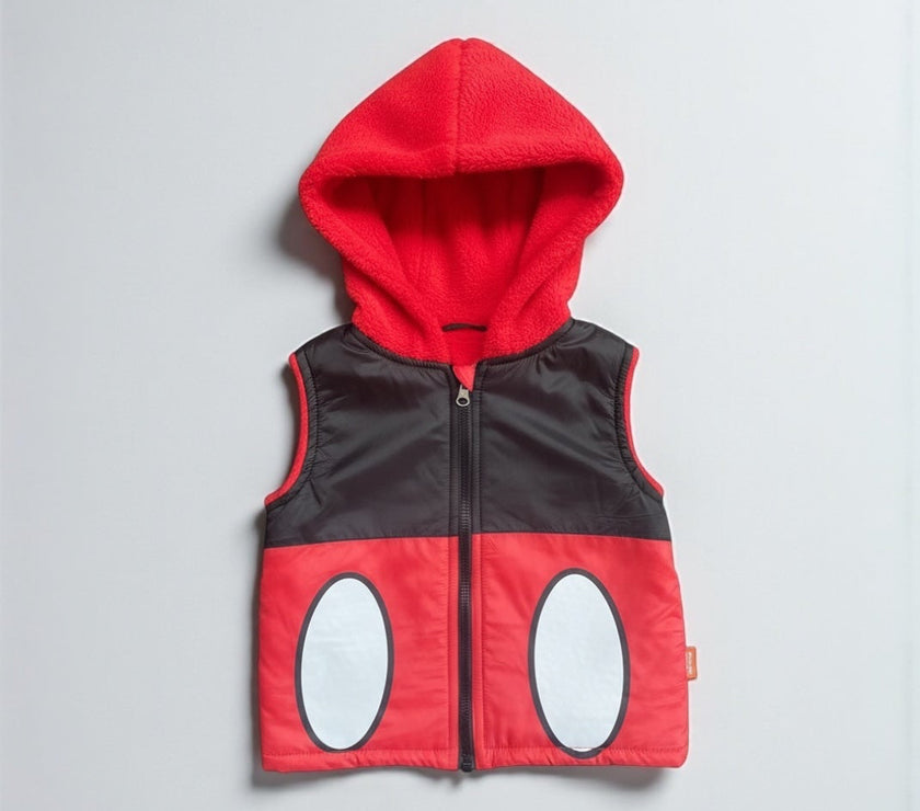 سترة ميكي وقميص قطني