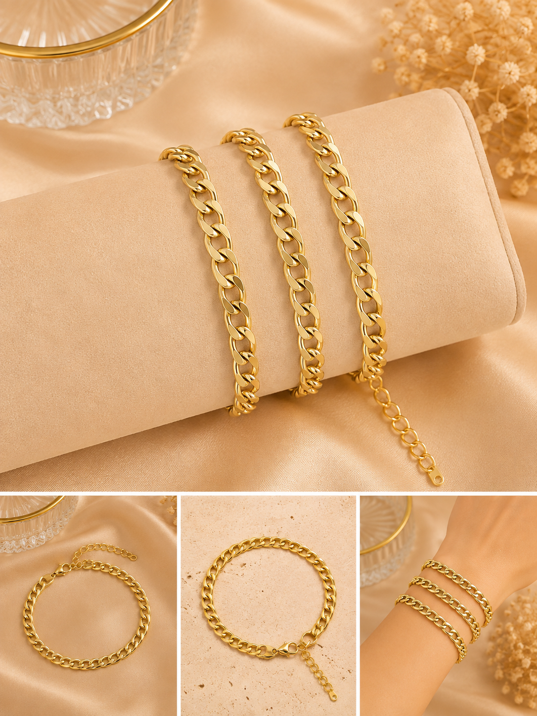 Gold Link Bracelet