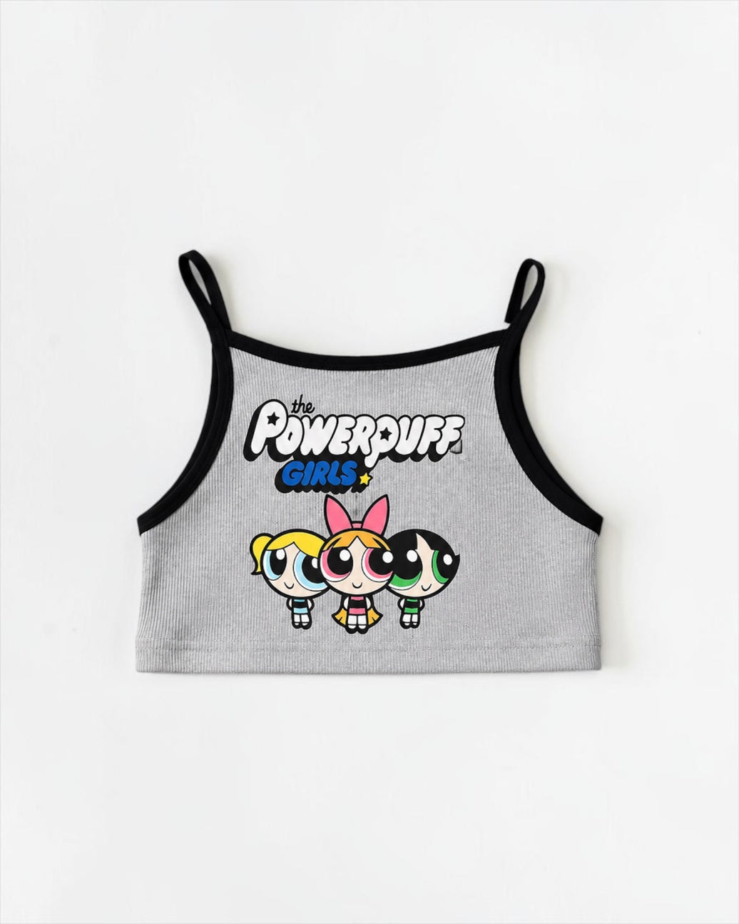 Cotton gray PowerGirls Top