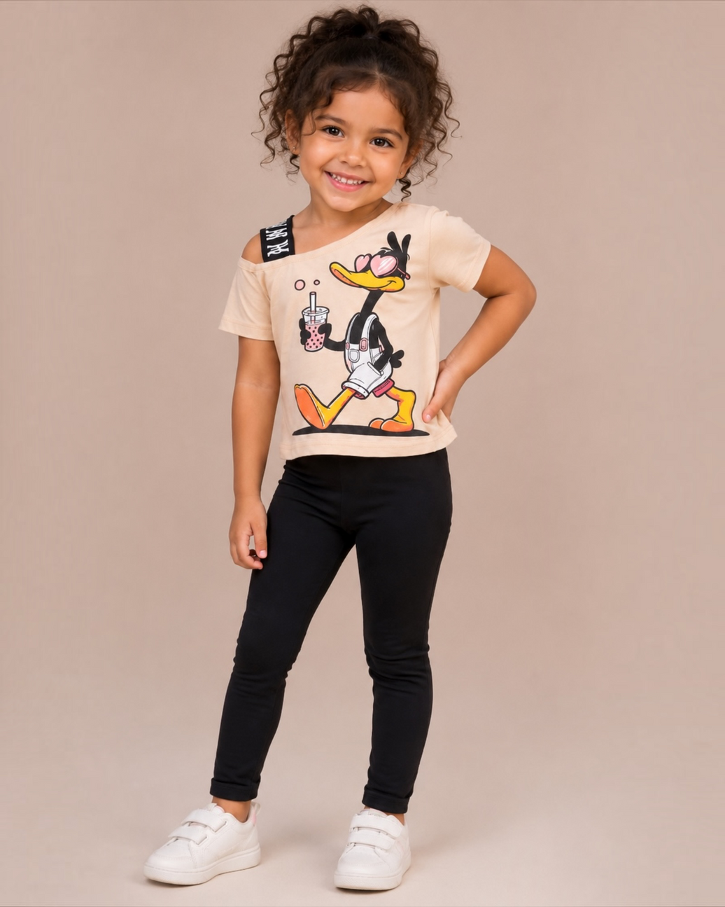 Duck Off Shoulder Shirt