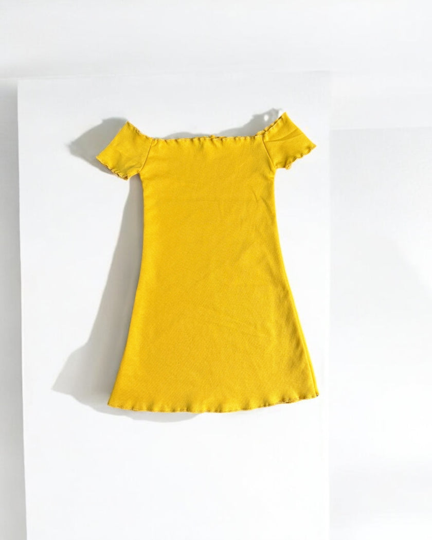Basic off shoulder dress