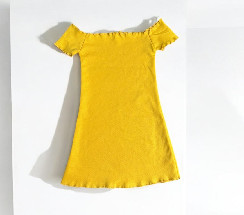 Basic off shoulder dress