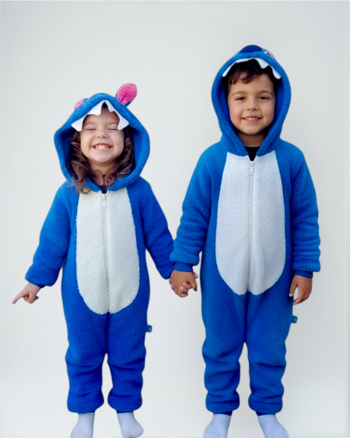 Stitch fur jumpsuit