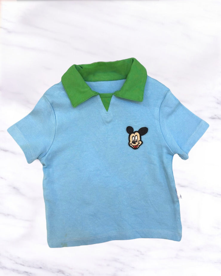 Outlet cotton mickey polo homewear shirt