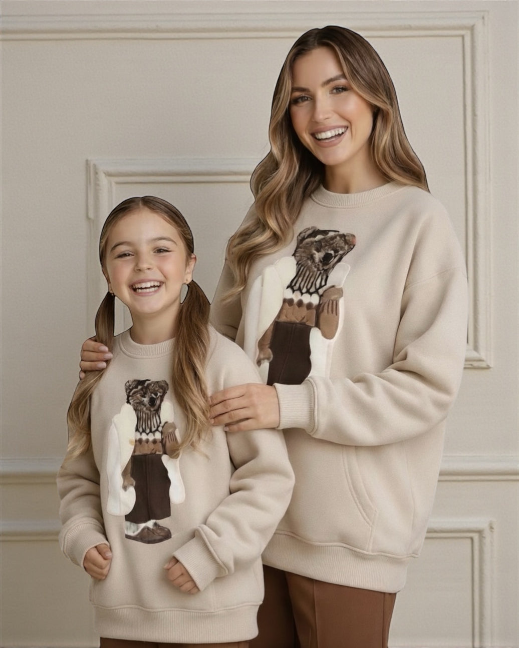 Family Bond Melton Bejj Sweetshirt Delivery of this product on 25-2-2026