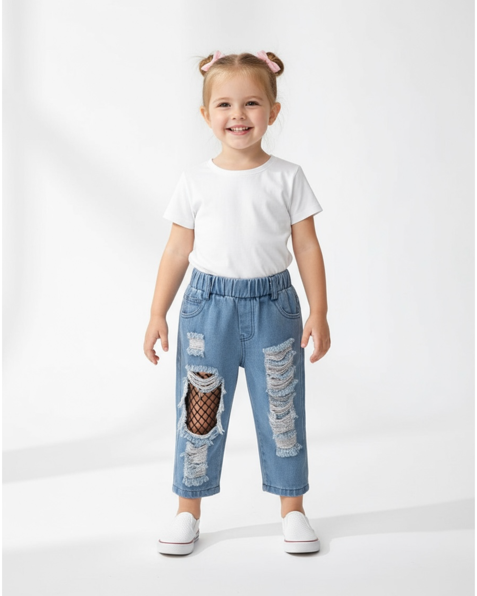 Pant jeans net cutting