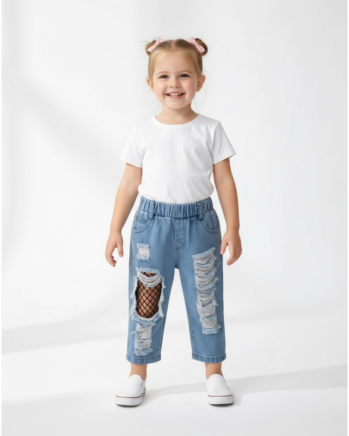 Pant jeans net cutting