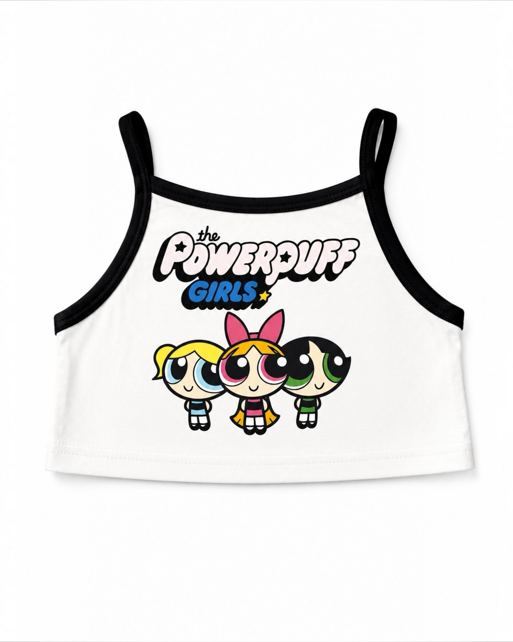 Cotton White PowerGirls Top