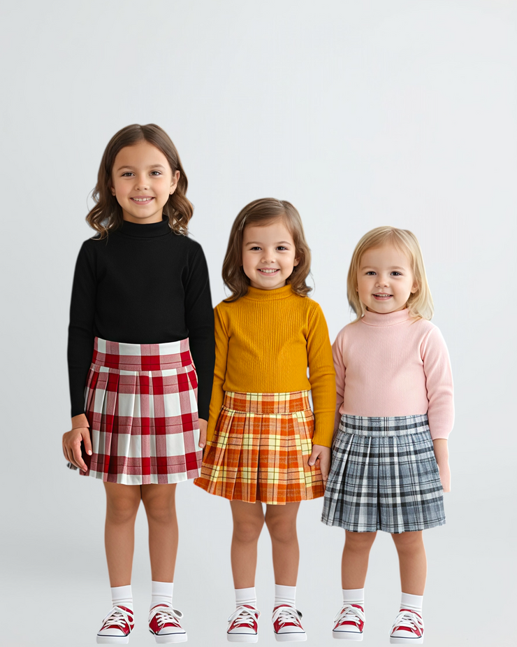 Kitan Skirt  يرجى اختيار مقاس اكبر درجة (تلبيس صغير)